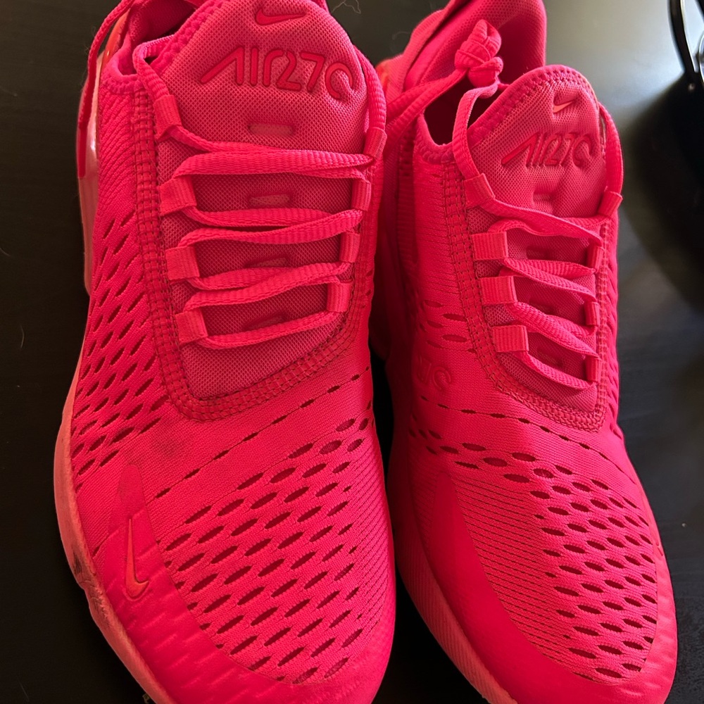 Nike Air Max 270 Pink Athletic Shoes